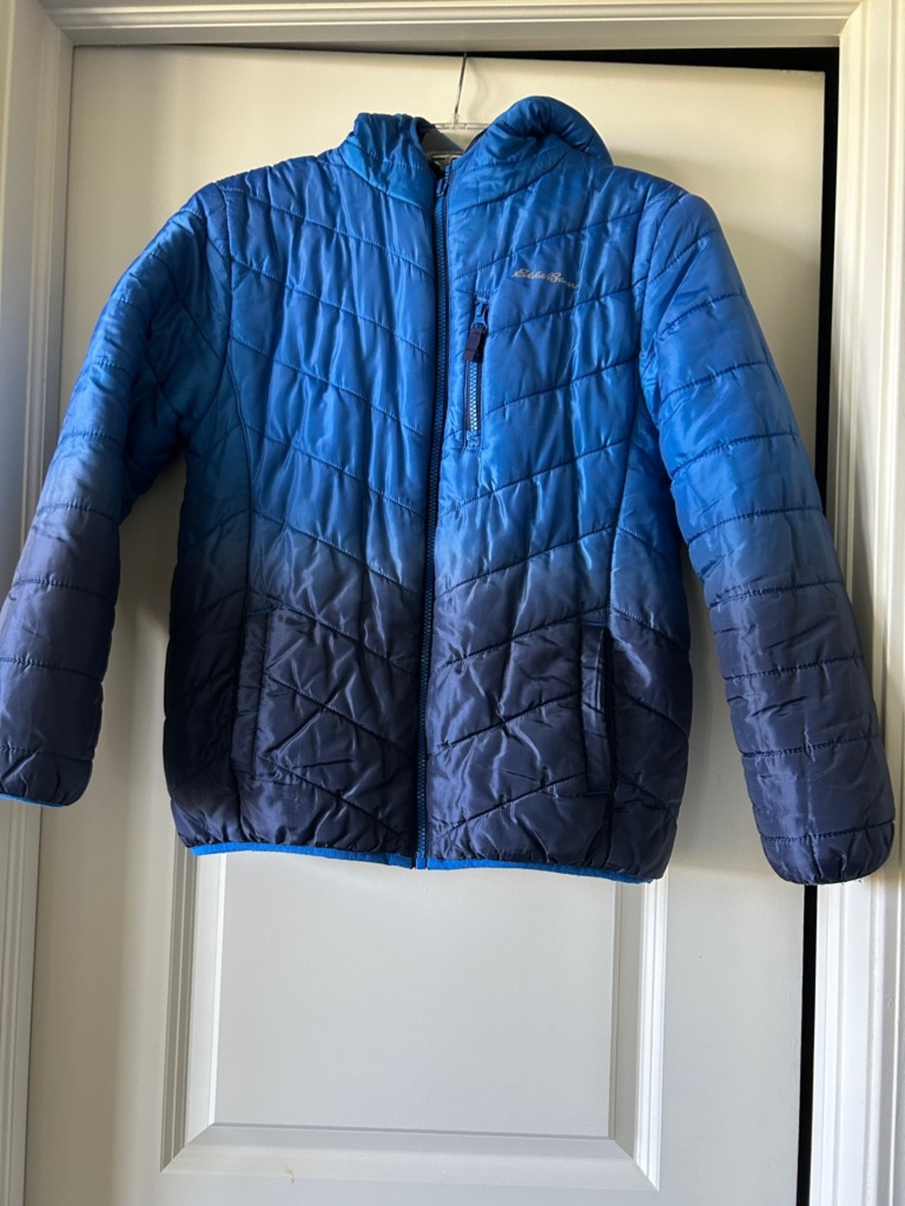 Eddie Bauer Kids Puffer Reversible Jacket with Hood Boys 12